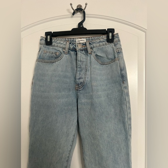 Superdown Dylan Straight Denim Jeans Vintage Blue High Waist size 26 100% cotton - Picture 5 of 12